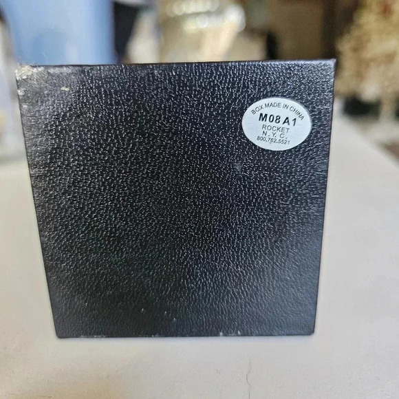 Littman Jewelers Blue and White Diamond 10k White Gold Ring Size 6.5 - Picture 4 of 9